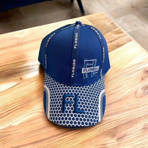 Hats for Men | Adjustable Florida FL Hat High-Quality Embroidery Florida Men Cap - Picture 1 of 3